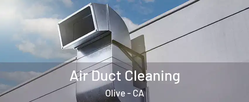 Air Duct Cleaning Olive - CA