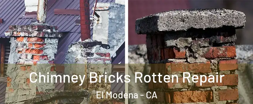 Chimney Bricks Rotten Repair El Modena - CA