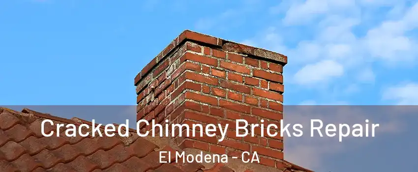 Cracked Chimney Bricks Repair El Modena - CA