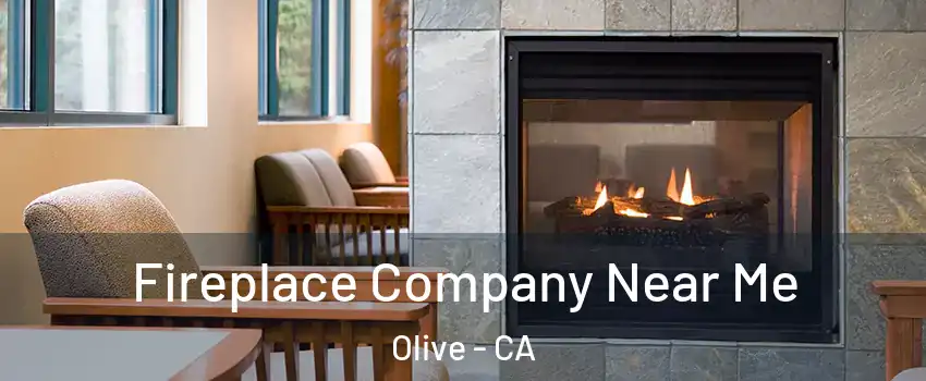 Fireplace Company Near Me Olive - CA