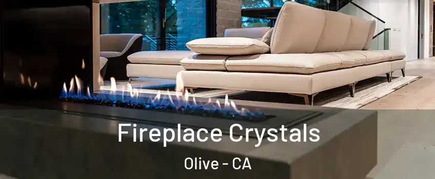 Fireplace Crystals Olive - CA