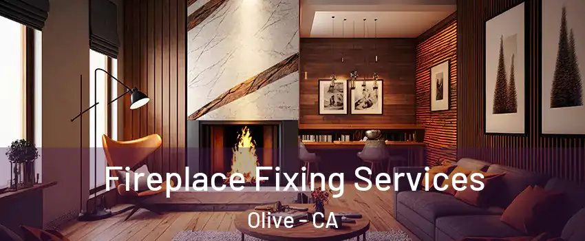 Fireplace Fixing Services Olive - CA