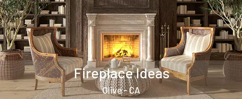 Fireplace Ideas Olive - CA