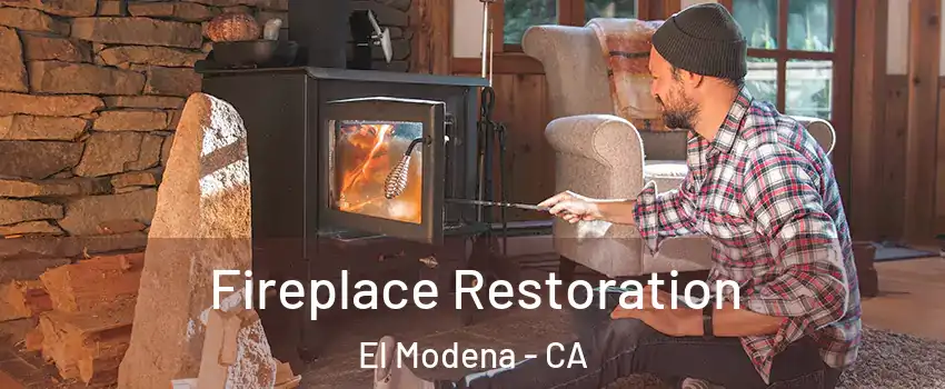 Fireplace Restoration El Modena - CA