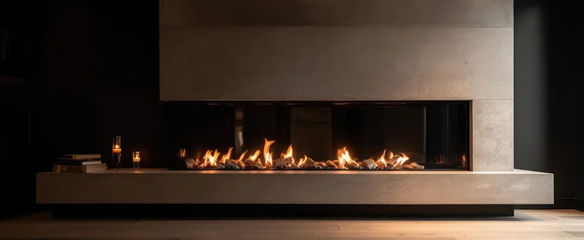 Gas Fireplace Ember Bed Design Services in El Modena, California