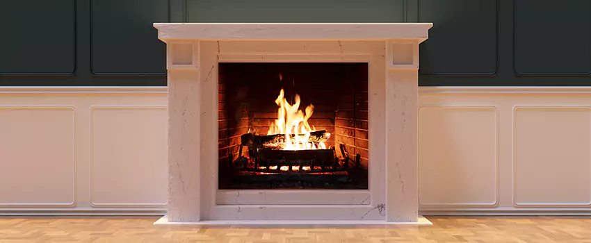 Open Flame Wood-Burning Fireplace Installation Services in El Modena, California