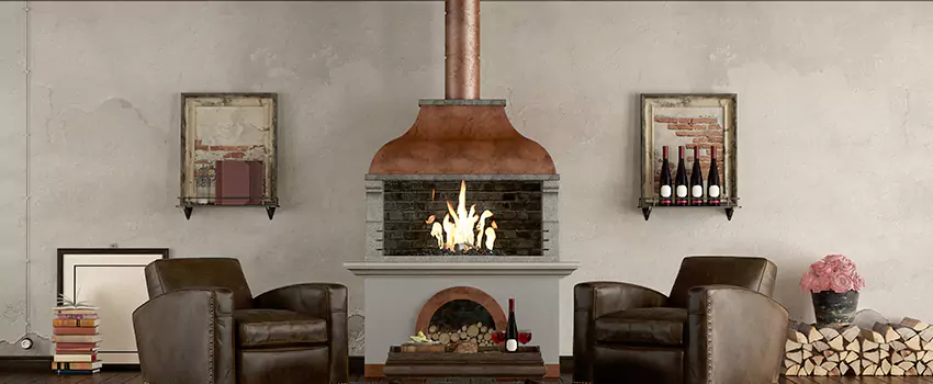 Thelin Hearth Products Providence Pellet Insert Fireplace Installation in El Modena, CA