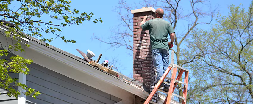 Vinyl and PVC Chimney Flashing Installation in El Modena, CA