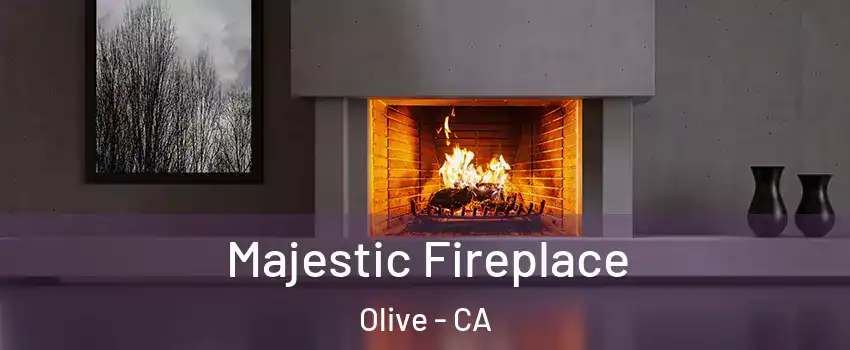 Majestic Fireplace Olive - CA