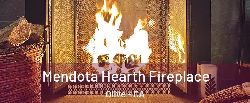 Mendota Hearth Fireplace Olive - CA