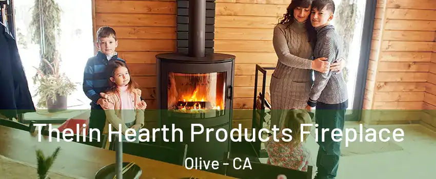 Thelin Hearth Products Fireplace Olive - CA